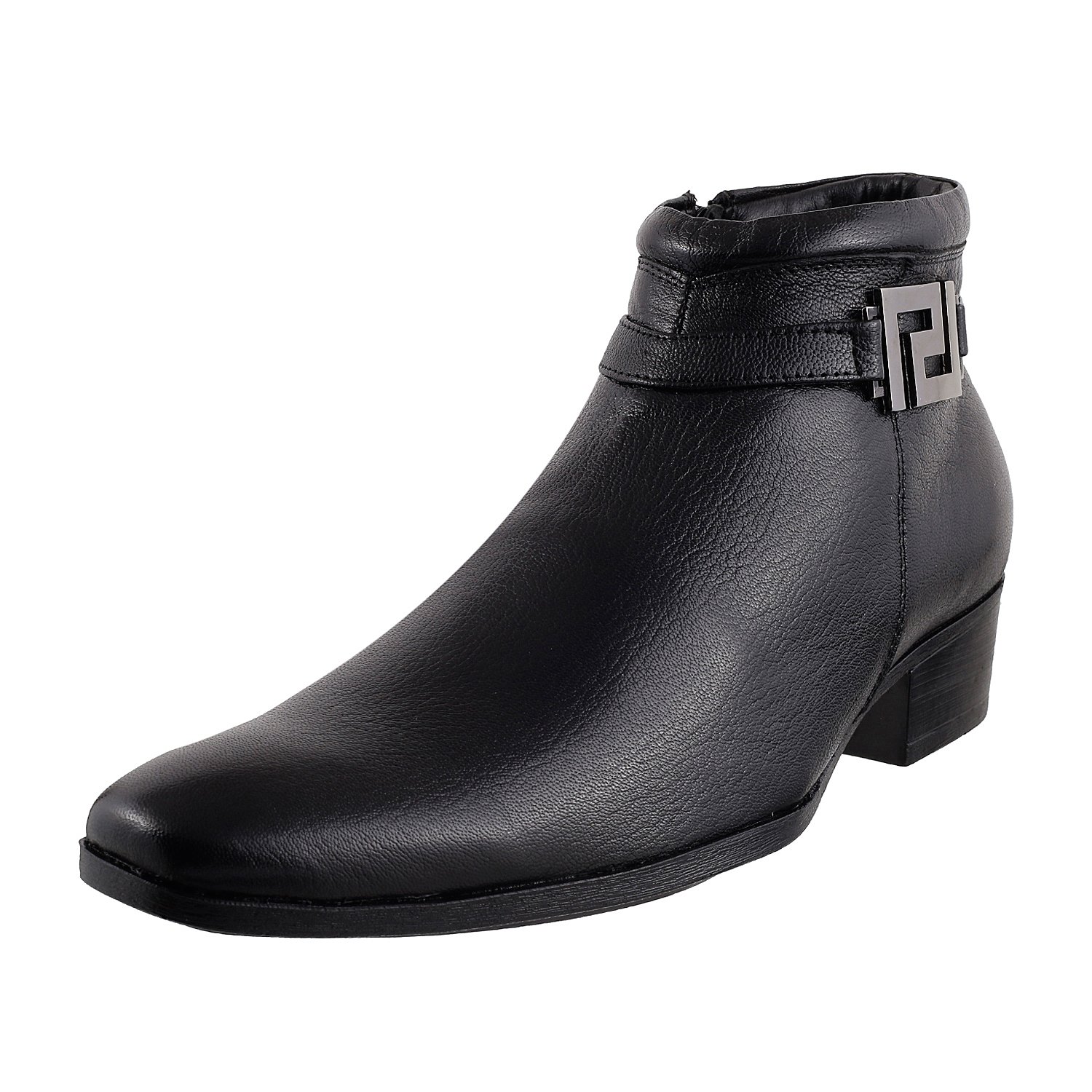 Mochi Mens Leather Black Boots (Size (6 UK (40 EU)) (B084T4WJBX) Amazon Price History, Amazon Price Tracker