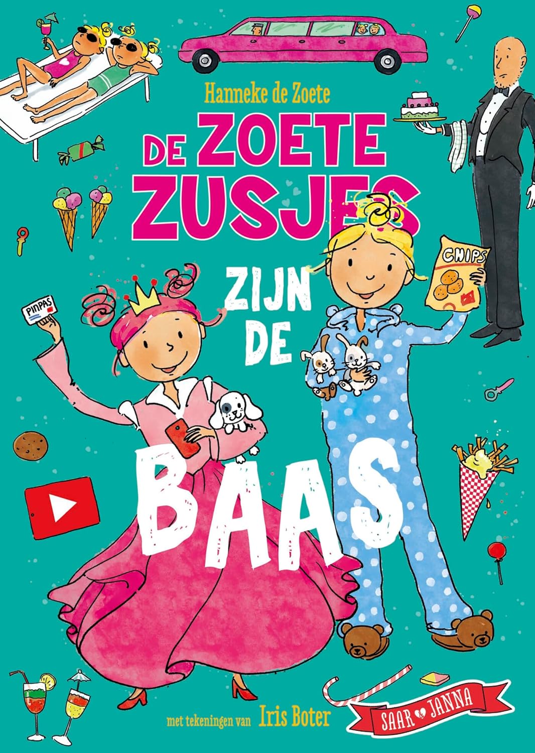 De zoete zusjes zijn de baas de Zoete, Hanneke, Boter, Iris Amazon