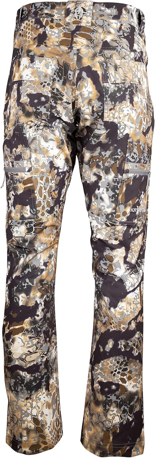 Kryptek Mens Valhalla Pant, Multi Season Performance Camo Hunting Pant