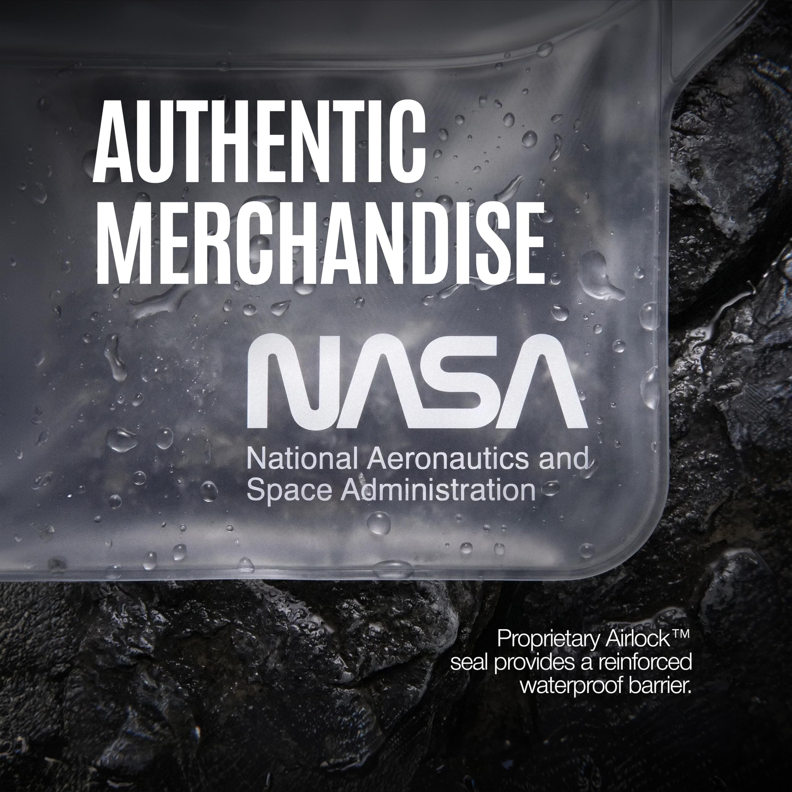 NASA Marsupio Impermeabile, Sigillo AirLock™, Certificato IPX8 (Pacco da 2)