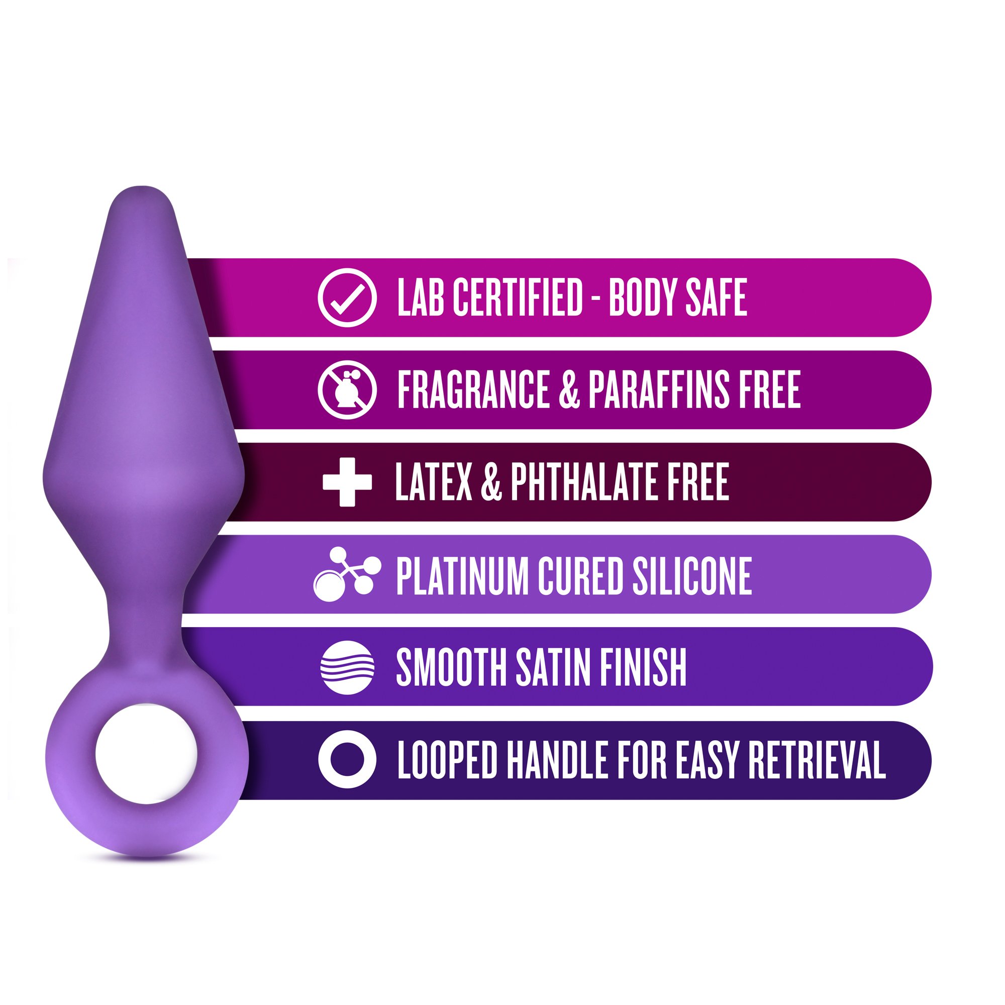 Amazon.com: Blush Luxe Candy Rimmer 4.5" Silicone Anal Plug - Beginners Butt Plug w/Pull Ring - Platinum Cured StayPut Secure Base Tapered Tip Bum Plug - Body-Safe Adult Sex Toy for Women Amazon.com: Blush Luxe Candy Rimmer 4.5" Silicone Anal Plug - Beginners Butt Plug w/Pull Ring - Platinum Cured StayPut Secure Base Tapered Tip Bum Plug - Body-Safe Adult Sex Toy for Women