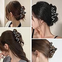 Vista 40 de Pinzas de pelo góticas de murciélago negro para mujeres y niñas, garra de pelo de murciélago gótico de aleación punk negra Y2K para decoraciones