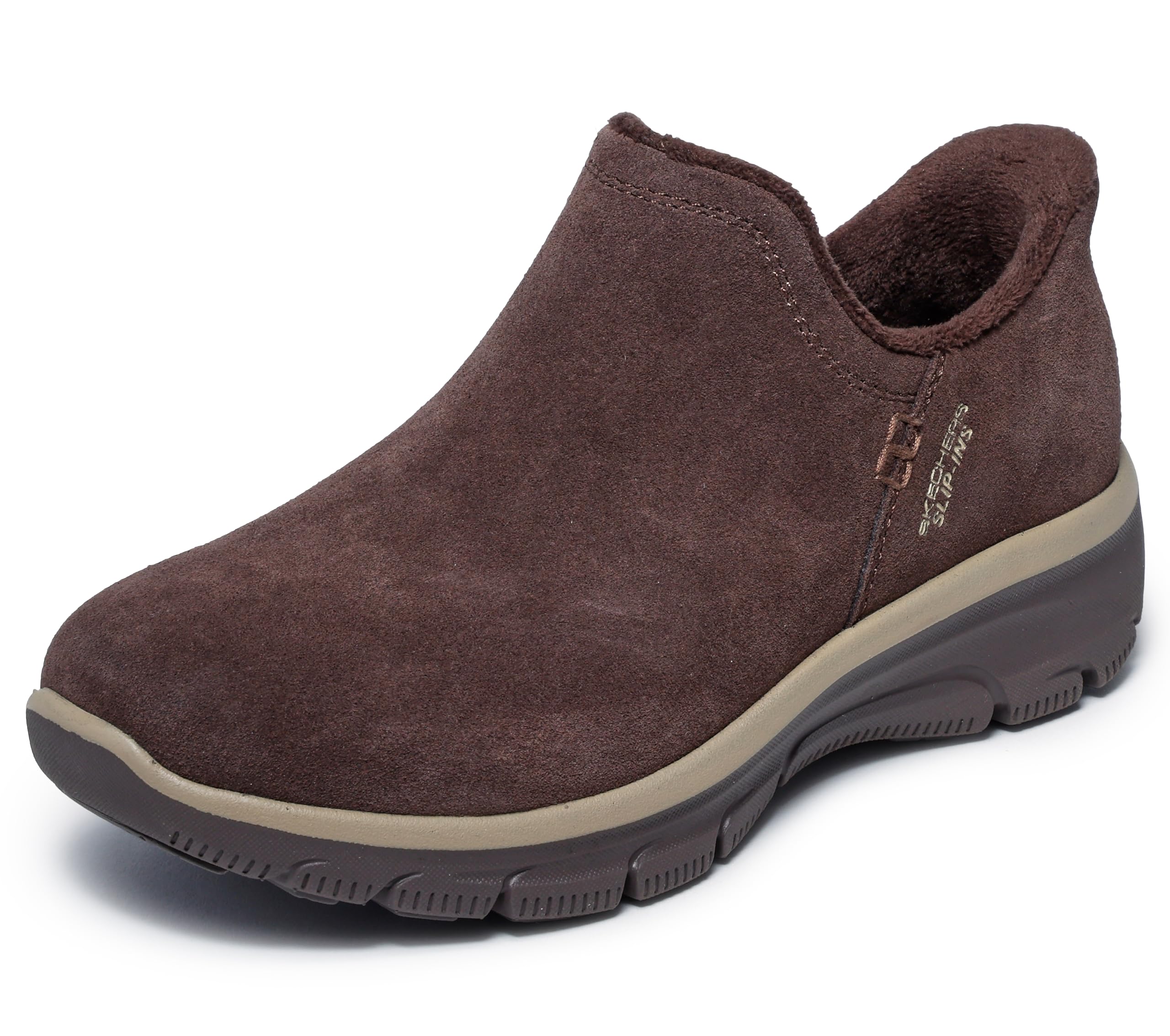 Skechers womens Easy Going - Modern Hour Suede Hands Free Slip-ins
