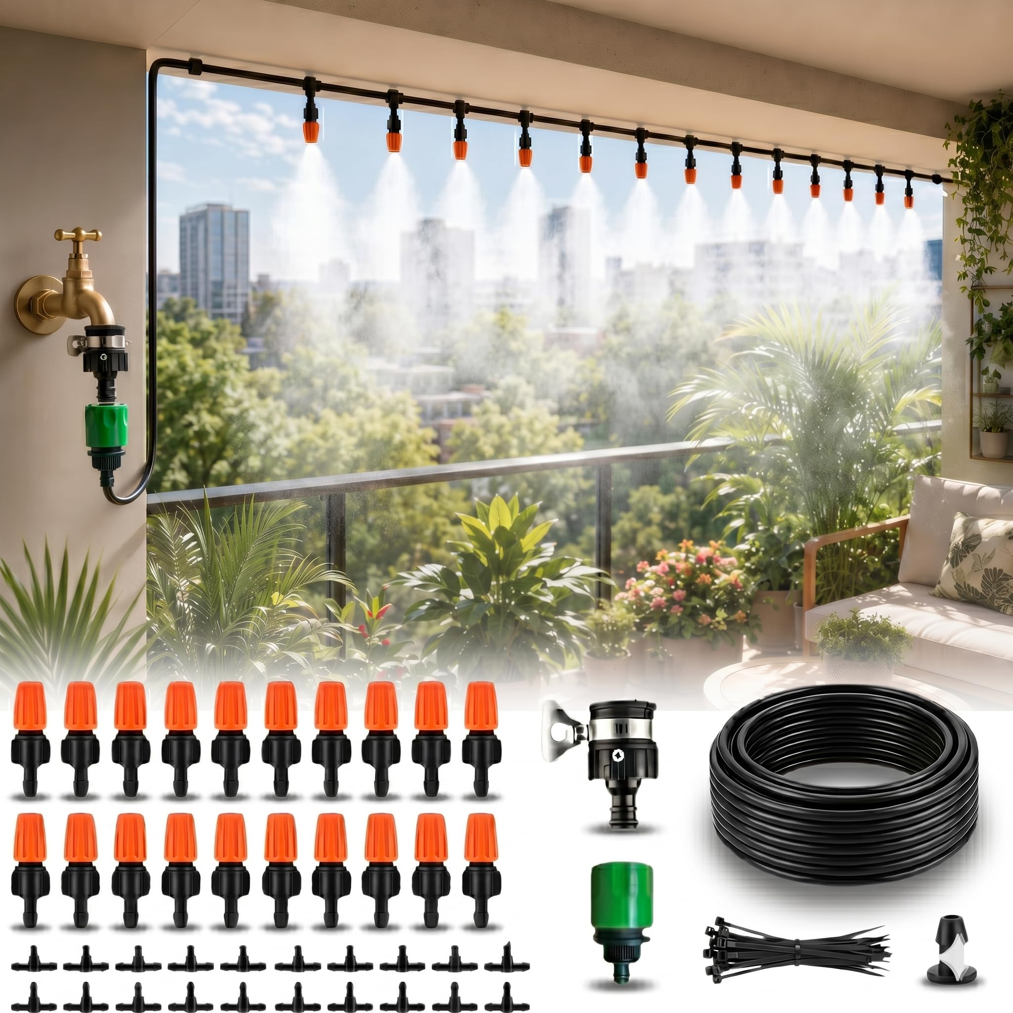 JERN Drip Irrigation Kit - Automatic Watering System -7