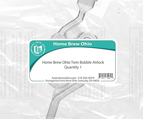 Home Brew Ohio Esclusa de Aire Doble Burbuja Cantidad 1