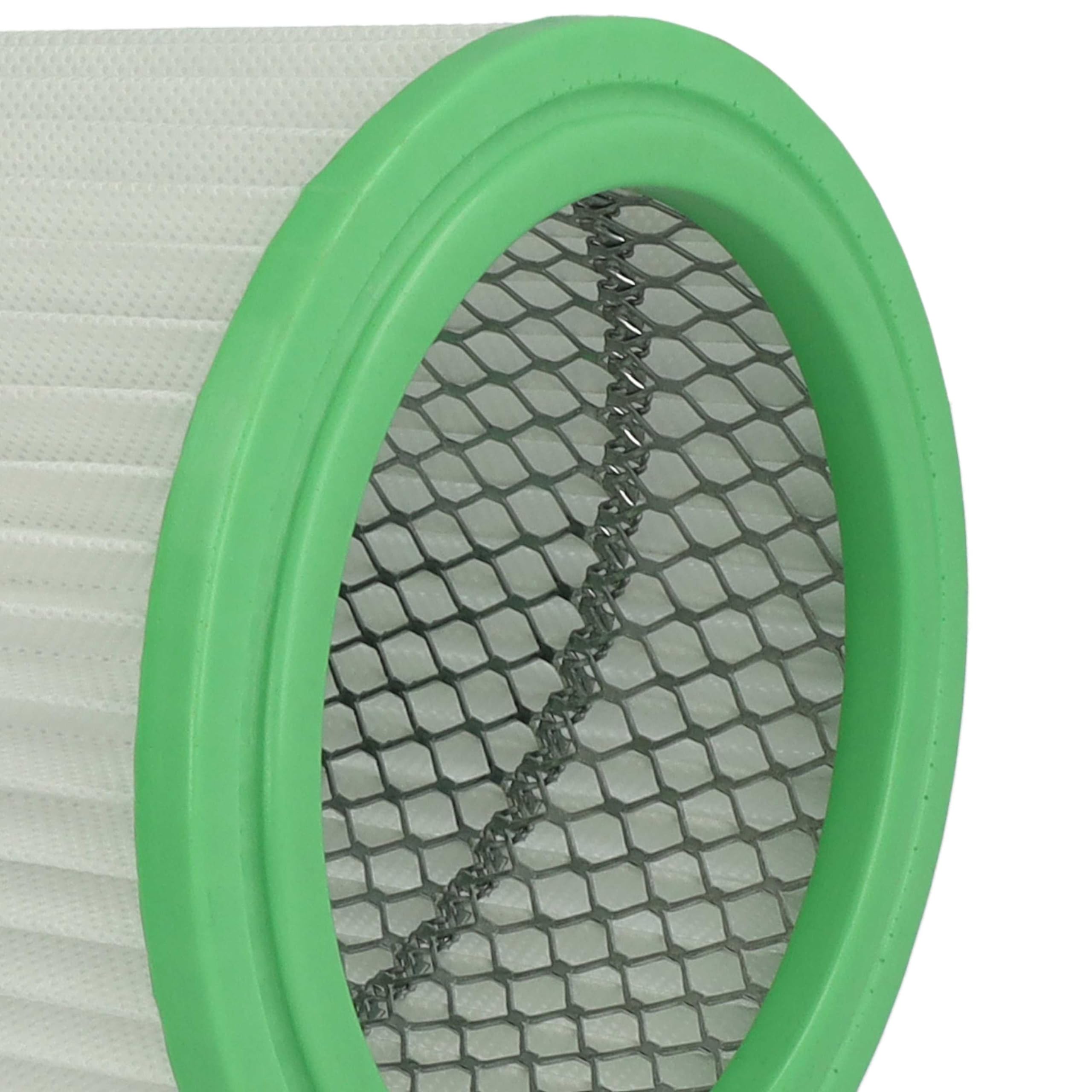 Produktbild von Vhbw 3x Faltenfilter Kompatibel Mit Navaris Aschesauger (10L, 800W) – Abwaschbar, Ø 13,2 Cm, Höhe 12 Cm