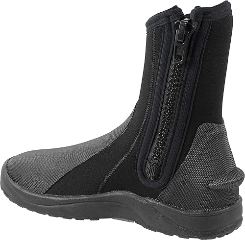 Miniatura 6 de 6mm Neoprene Adult Hard Sole Boots - for Water Sports Scuba Diving, Snorkeling - Baleari PHS Designed in Italy