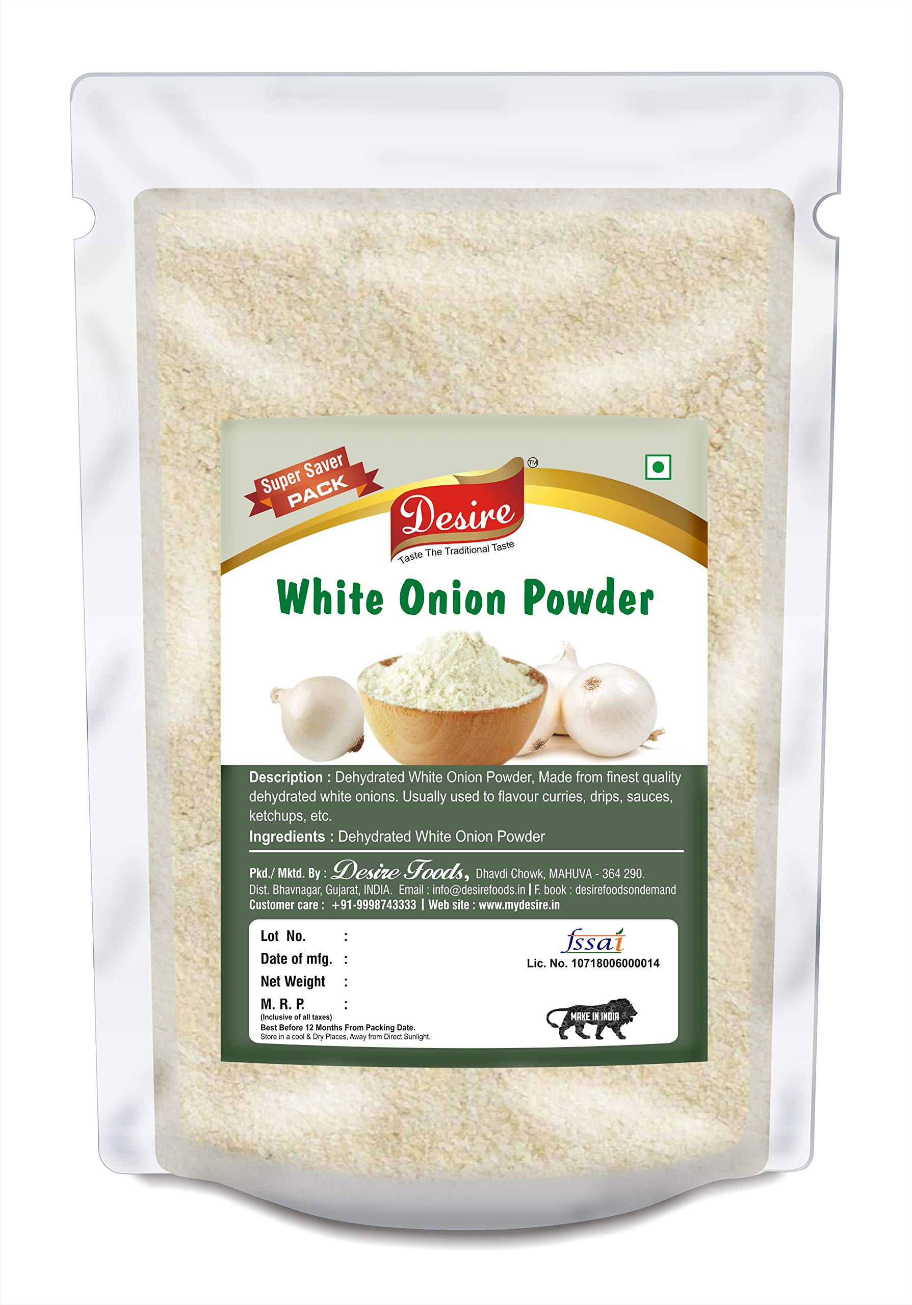 See full amazon price history chart for Desire White Onion Powder 500 Gram | Pure, All-Natural, Dehydrated White Onion Powder for Cooking, Seasoning & Spices | No Additives, Preservatives Desire White Onion Powder 500 Gram | Pure, All-Natural, Dehydrated White Onion Powder for Cooking, Seasoning & Spices | No Additives, Preservatives (B081868563) Amazon Price History, Amazon Price Tracker