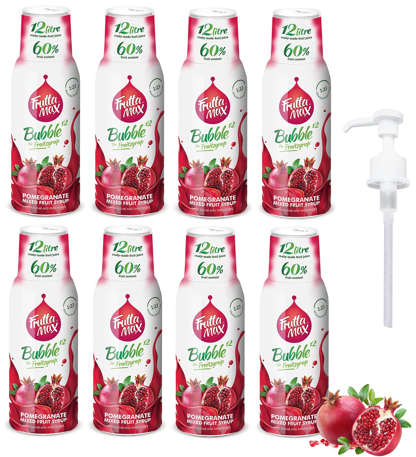 FruttaMax Energy Drink Syrup – Fizzy Caffeinated Syrup with Low Sugar | Soda Maker Compatible, Great for Active Lifestyle 500ml - ThunderMax — view 8