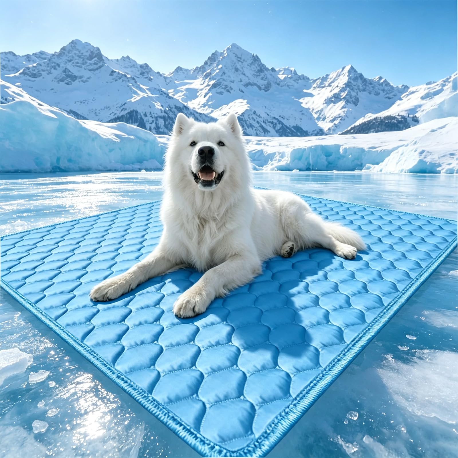 Cooling Mat for Dogs and Cats,Dog Cooling Mat,Pet Cooling Mat,Washable Cooling Blanket for Dogs,Keep Pets Cool in Summer Indoor Outdoor，A：S