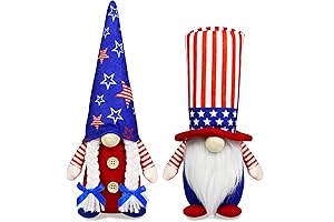 Patriotic 4th of July Gnomes Set