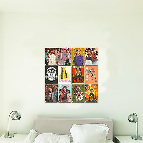 Miniatura 2 de Stranger Things Juego de libro de pósteres, incluye 12 pósteres con Eleven, Dustin, Mike, Will y más con marcador (decoración de Stranger Things