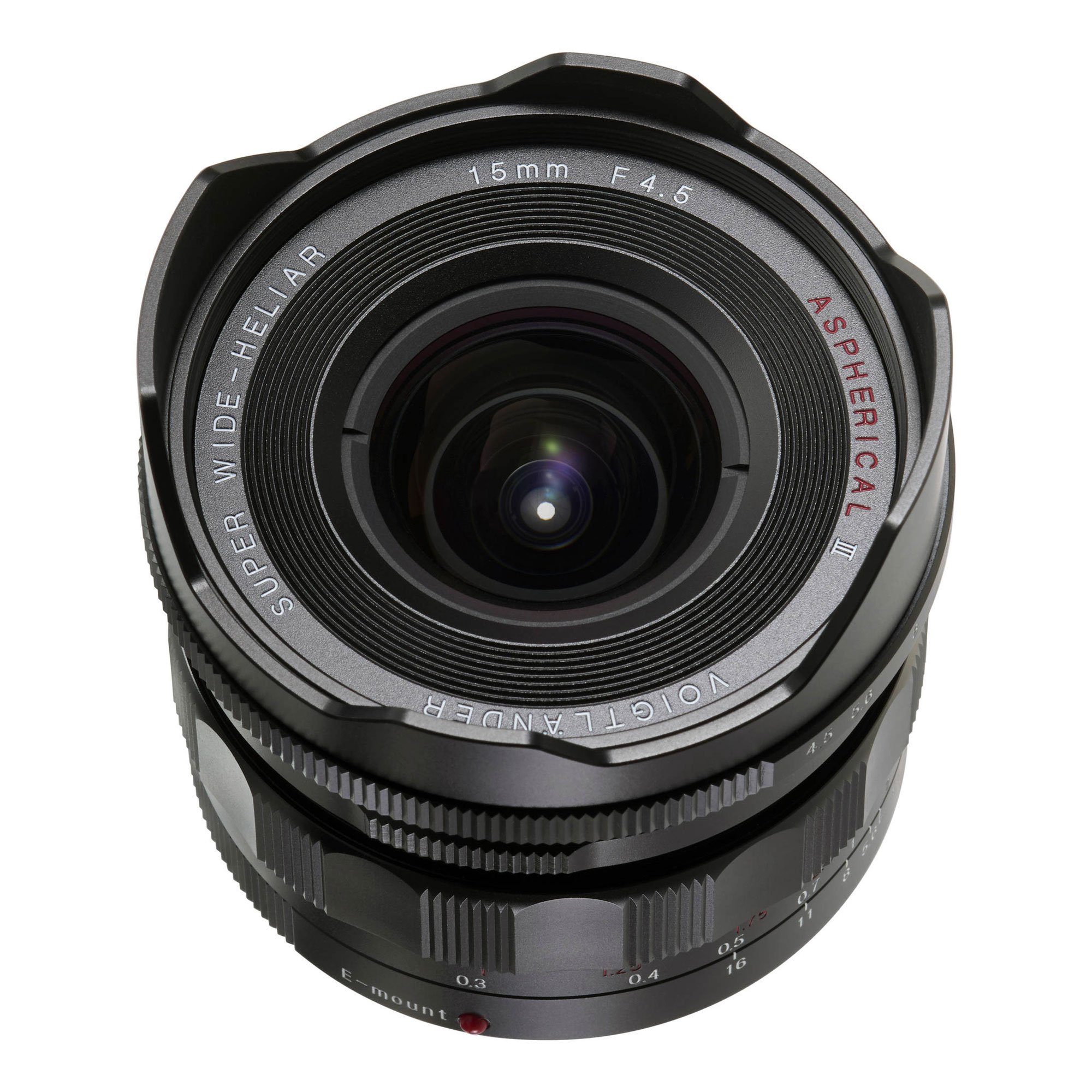 Amazon.com : Voigtlander Super Wide-Heliar 15mm f/4.5 Lens, Black 