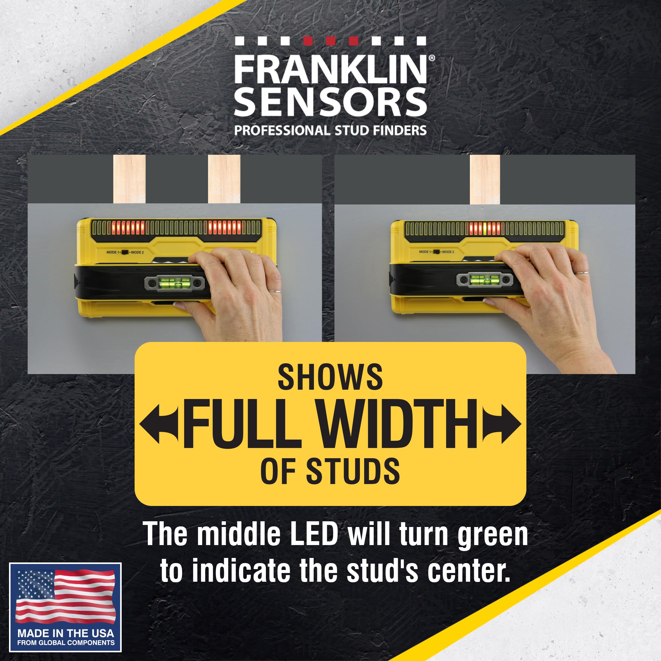 ProSensor MAX Stud Finder - 2.5" Deep Detection -4