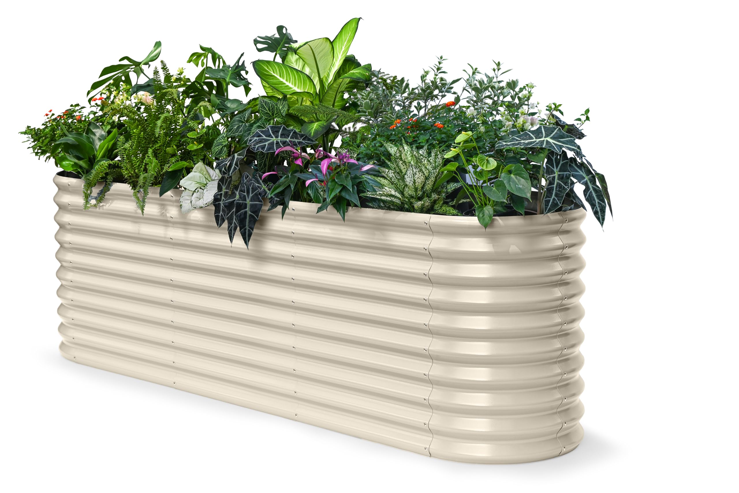 Galvanized Raised Garden Bed - 18" Tall -31
