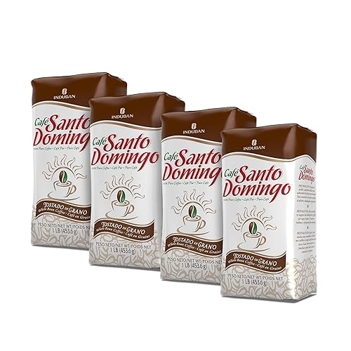 Café Santo Domingo bolsa de 16 onzas café en grano entero producto de la República Dominicana 4 Café Santo Domingo bolsa de 16 onzas café en grano entero producto de la República Dominicana 4