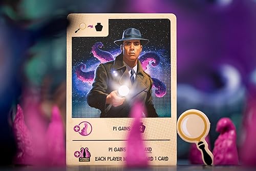 Miniatura 6 de Cosmoctopus - Juego de mesa de construcción de motores, juego de estrategia para reunión de tentáculos, divertido juego familiar para niños y