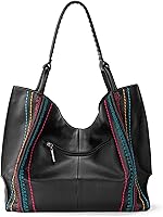 Vista 4 de The Sak Los Feliz - Bolso grande de cuero, espacioso y forrado con correa para el hombro