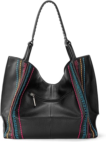 Miniatura 4 de The Sak Los Feliz - Bolso grande de cuero, espacioso y forrado con correa para el hombro