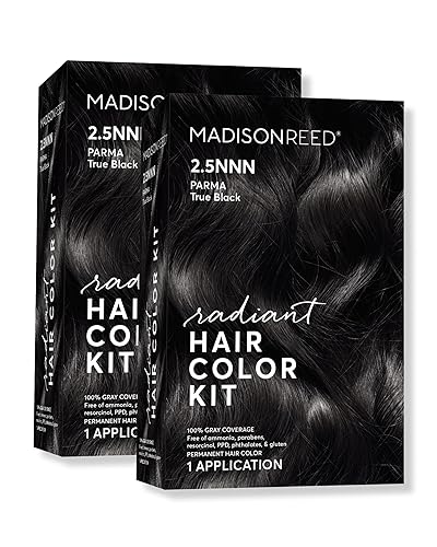 Miniatura 81 de Madison Reed - Kit de tinte radiante para el cabello, tinte permanente para el cabello, 100 % cobertura de canas, sin amoníaco, castaño claro Novara