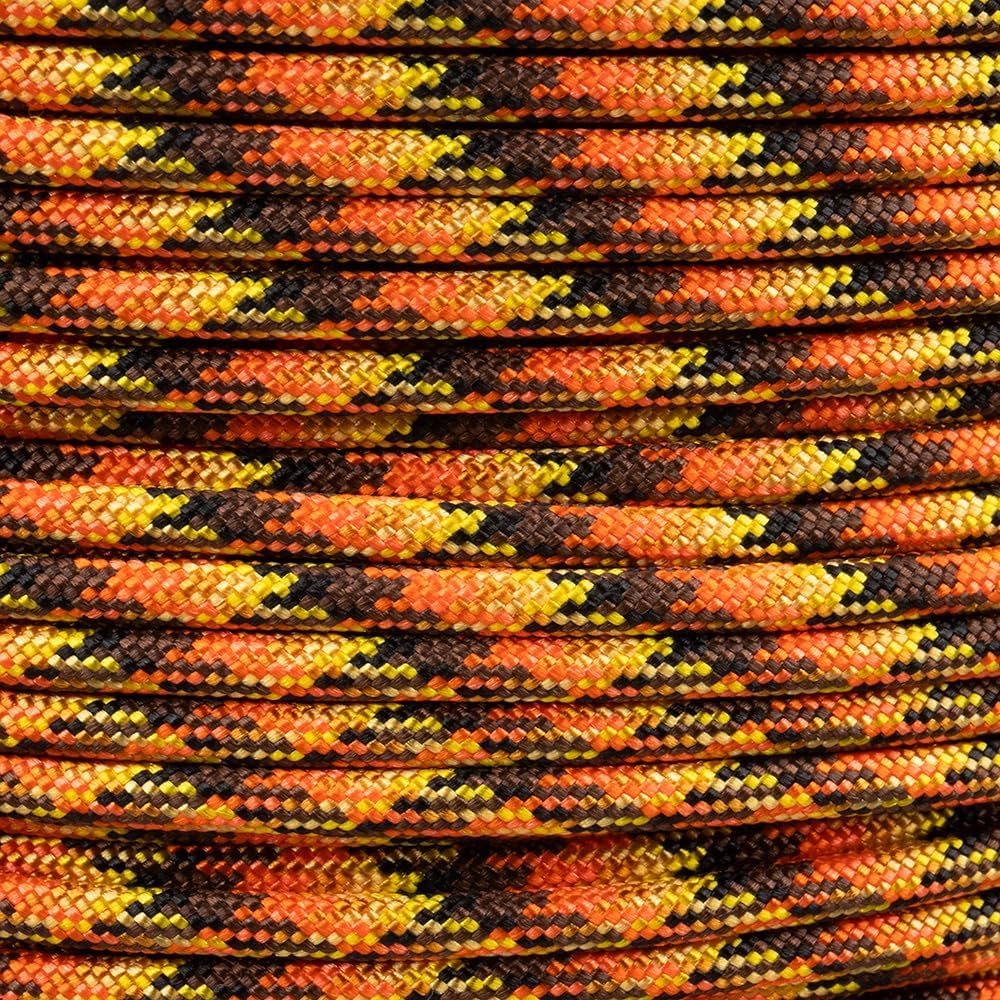 Paracord Planet 550 Camping Collection – Type III Paracord for Outdoor Enthusiasts – Campfire 25 Feet Paracord Planet 550 Camping Collection – Type III Paracord for Outdoor Enthusiasts – Campfire 25 Feet