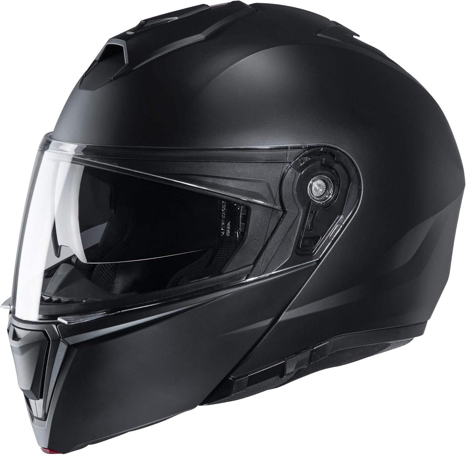 HJC i90 Solid Full Face Helmet – Semi-Flat Black – Large
