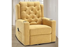 Oversized Massage Swivel Rocker Recliners Glider Chairs with Wide Seats