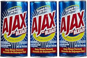 Ajax Powder Cleanser with Bleach, 14 Oz (3-Pack)