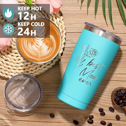 Miniatura 5 de Los mejores regalos para el Día de la Madre o cumpleaños de parte de hija o hijo, canasta de regalos para mamá, mujeres, suegra, nueva mamá o esposa