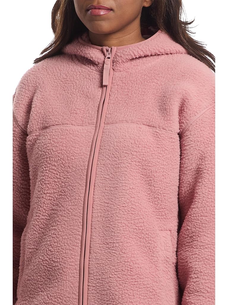 Pink Helly Hansen Maud Pile Jacket