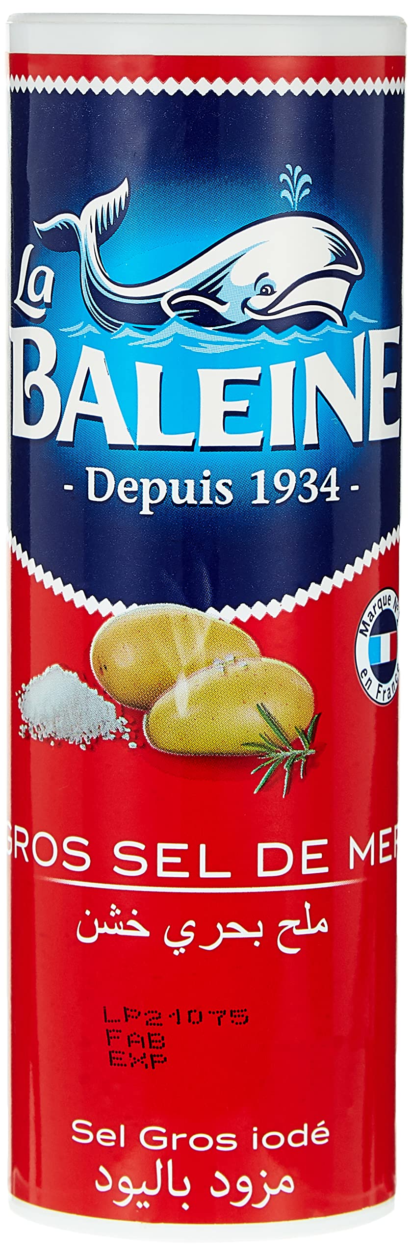 La Baleine Coarse Sea Salt, 250 G