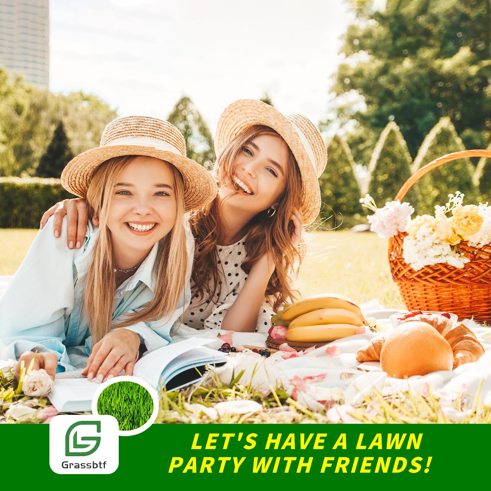 Tappeto Erboso Greenyp All-in-One - Prato A Rotoli Biodegradabile 20m² - Foto 4