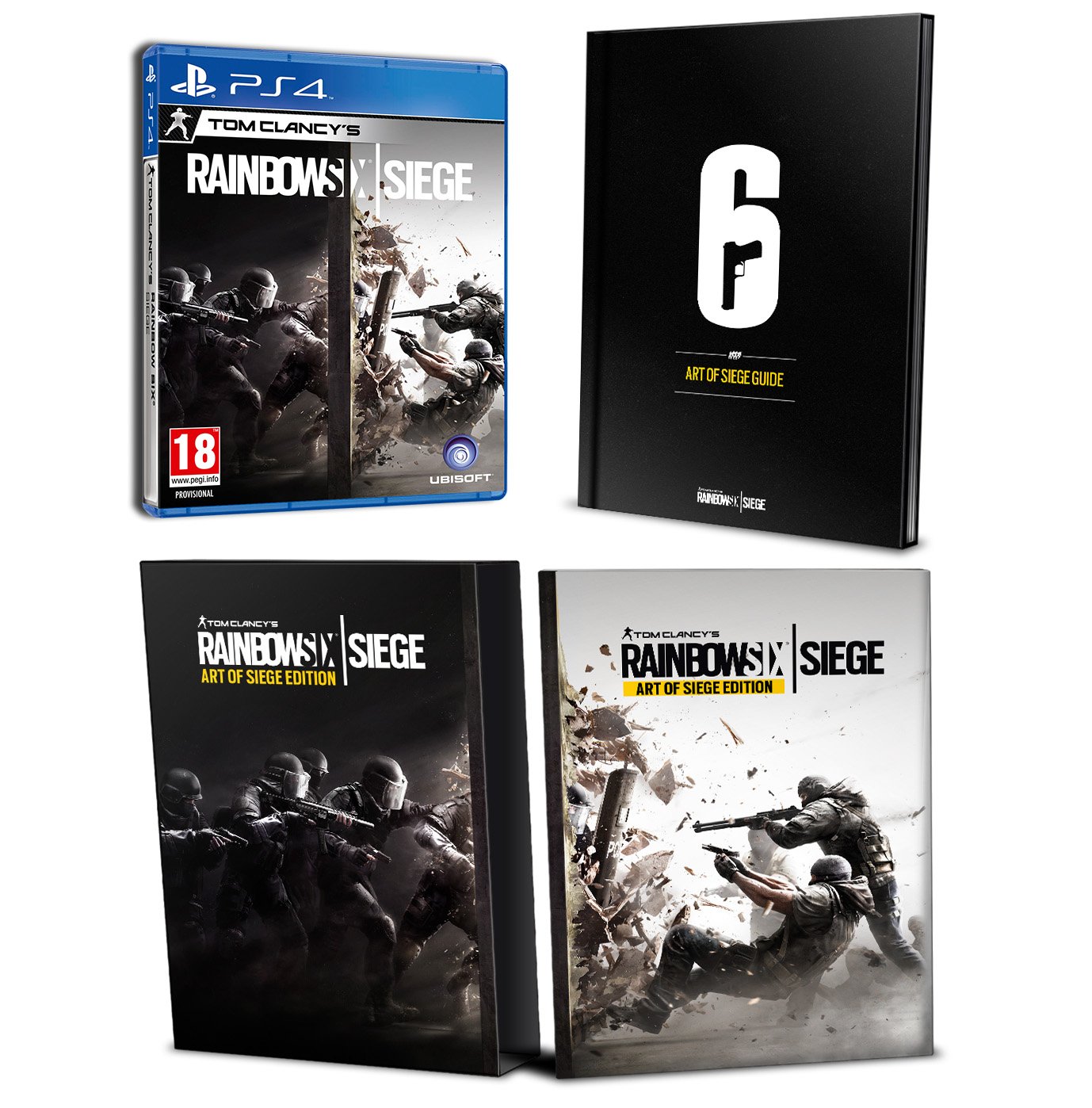 Tom Clancys Rainbow Six Siege Art Of Siege Edition Ps4