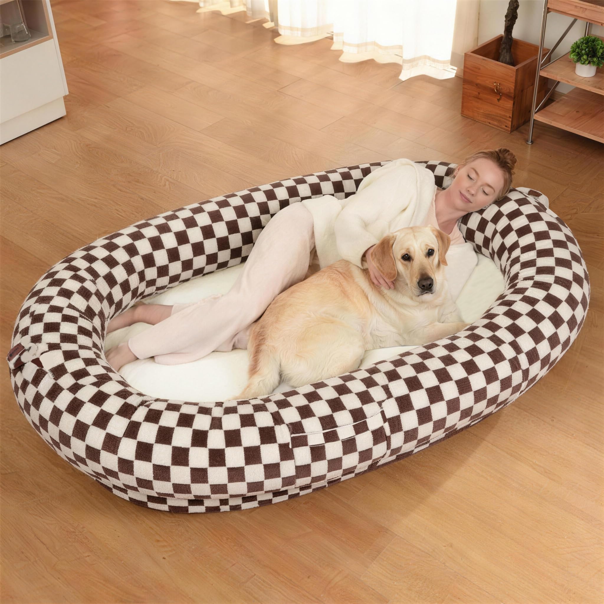 WOZOKE Human Dog Bed