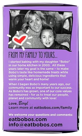 Bobos Oat Bars Bar PB&J's Grape 4Pk 8.4 OZ
