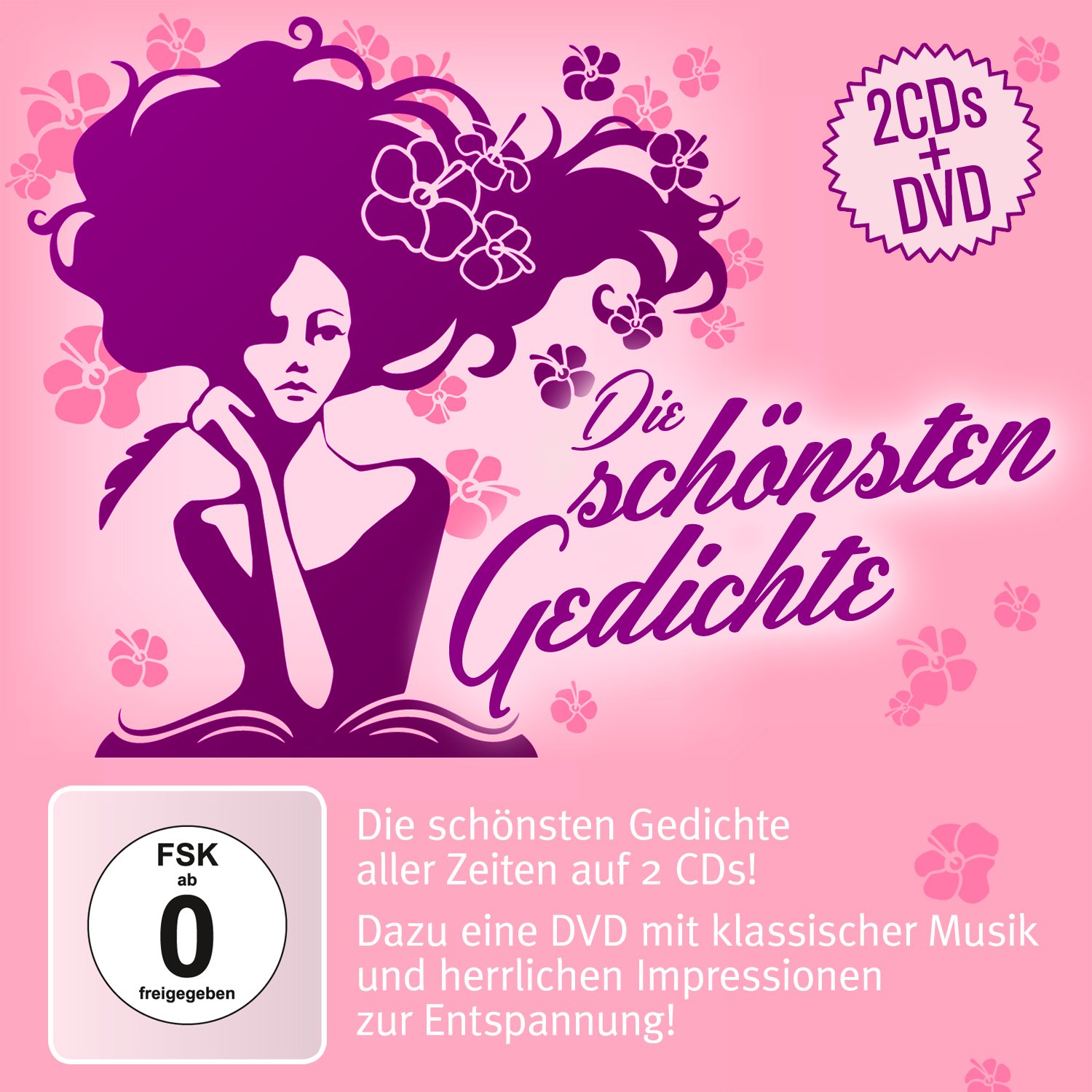 Die Schönsten Gedichte 2CD + DVD