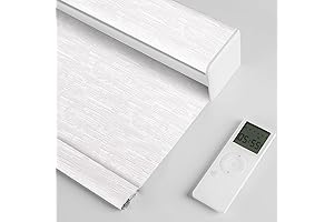 Smart Motorized Window Roller Blinds Compatible with Alexa, Google, Siri for Home