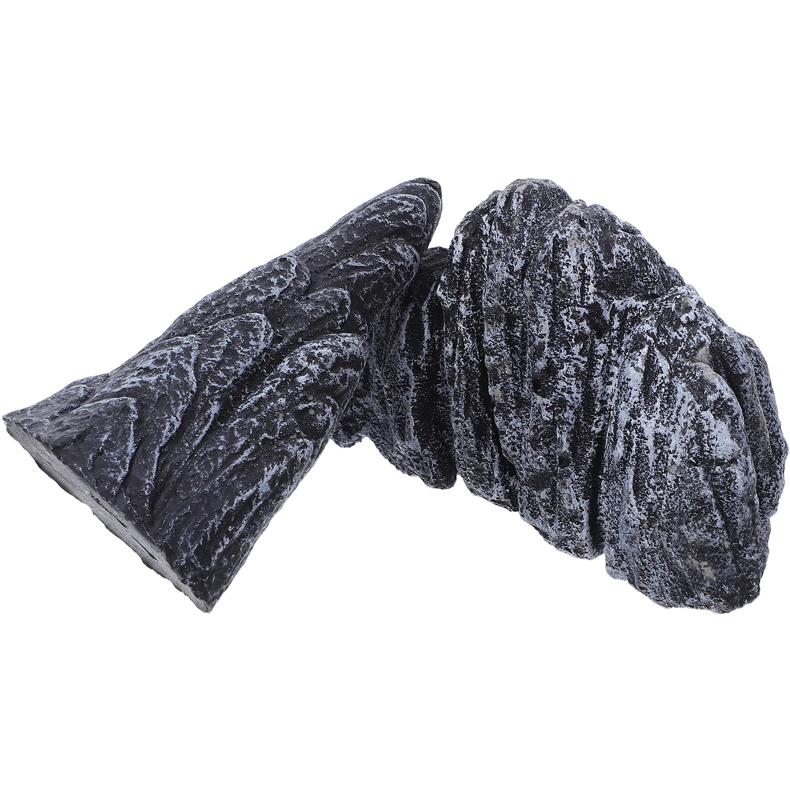SPPEOUKJ Landscape Rock Crafts Lightweight Decorative Background Props Realistic Miniatures For Yard Outdoor Courtyard(25.5x13.5x7.3cm)