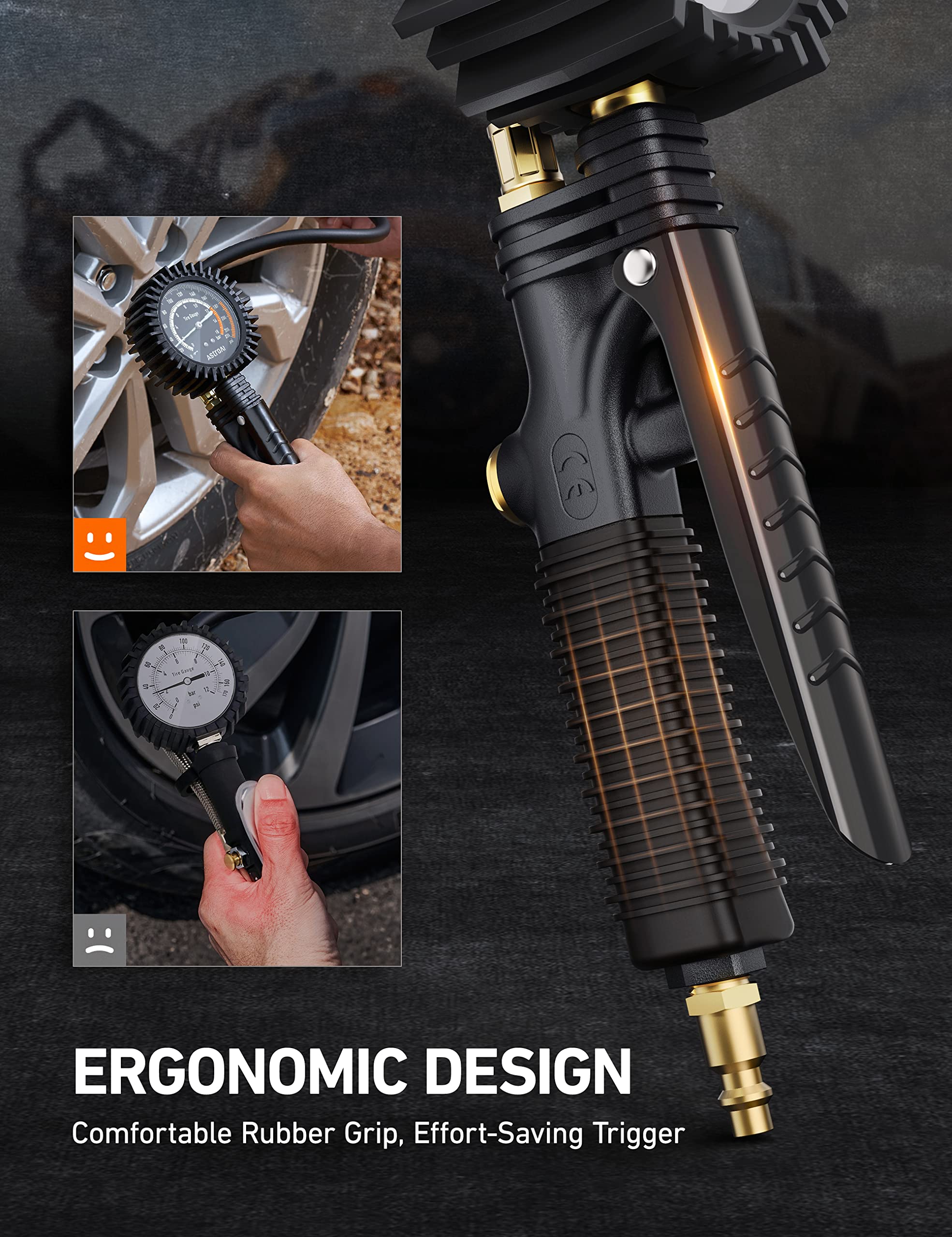 AstroAI Digital Tire Inflator with Pressure Gauge 230PSI