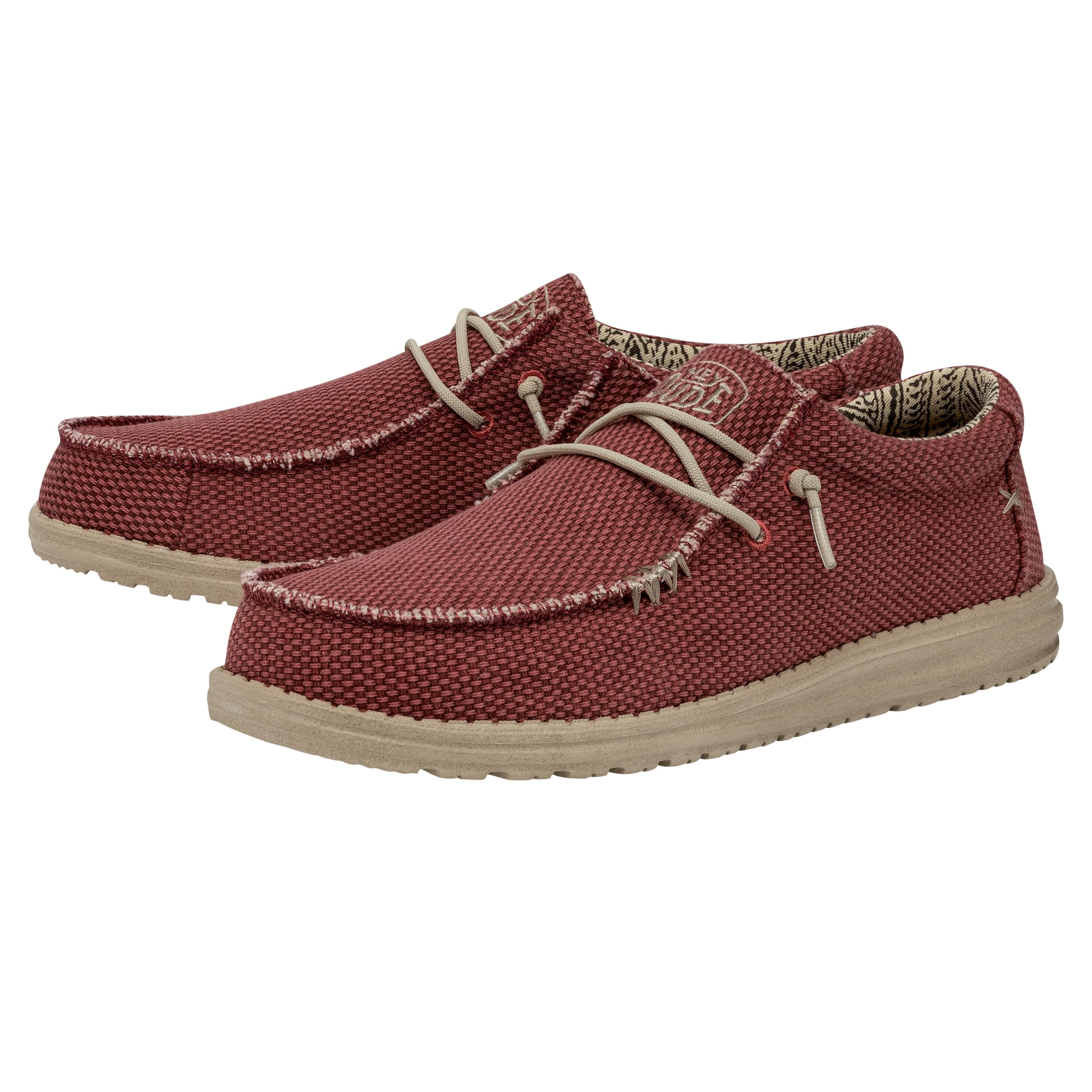 Hey Dude Wally Sox Stitch - Zapatos Estilo Mocasín para Hombre