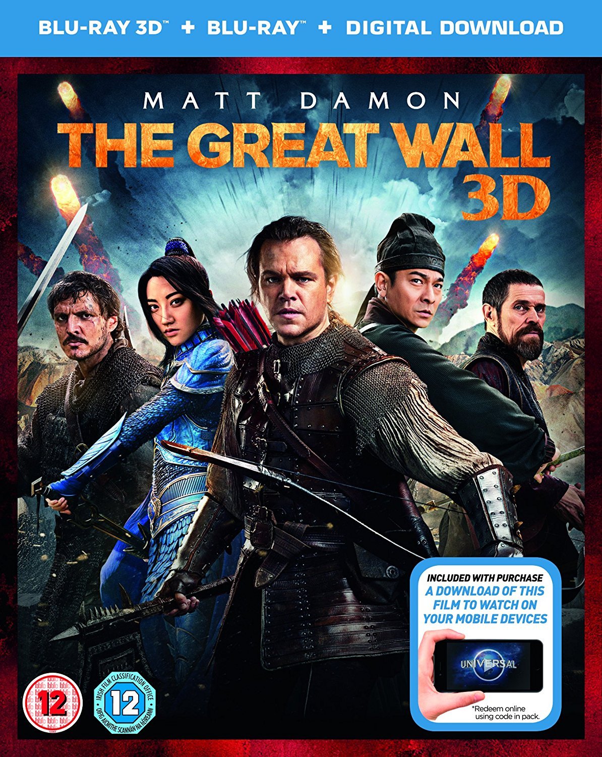 The Great Wall Blu Ray 3d Blu Ray Desertcart Seychelles