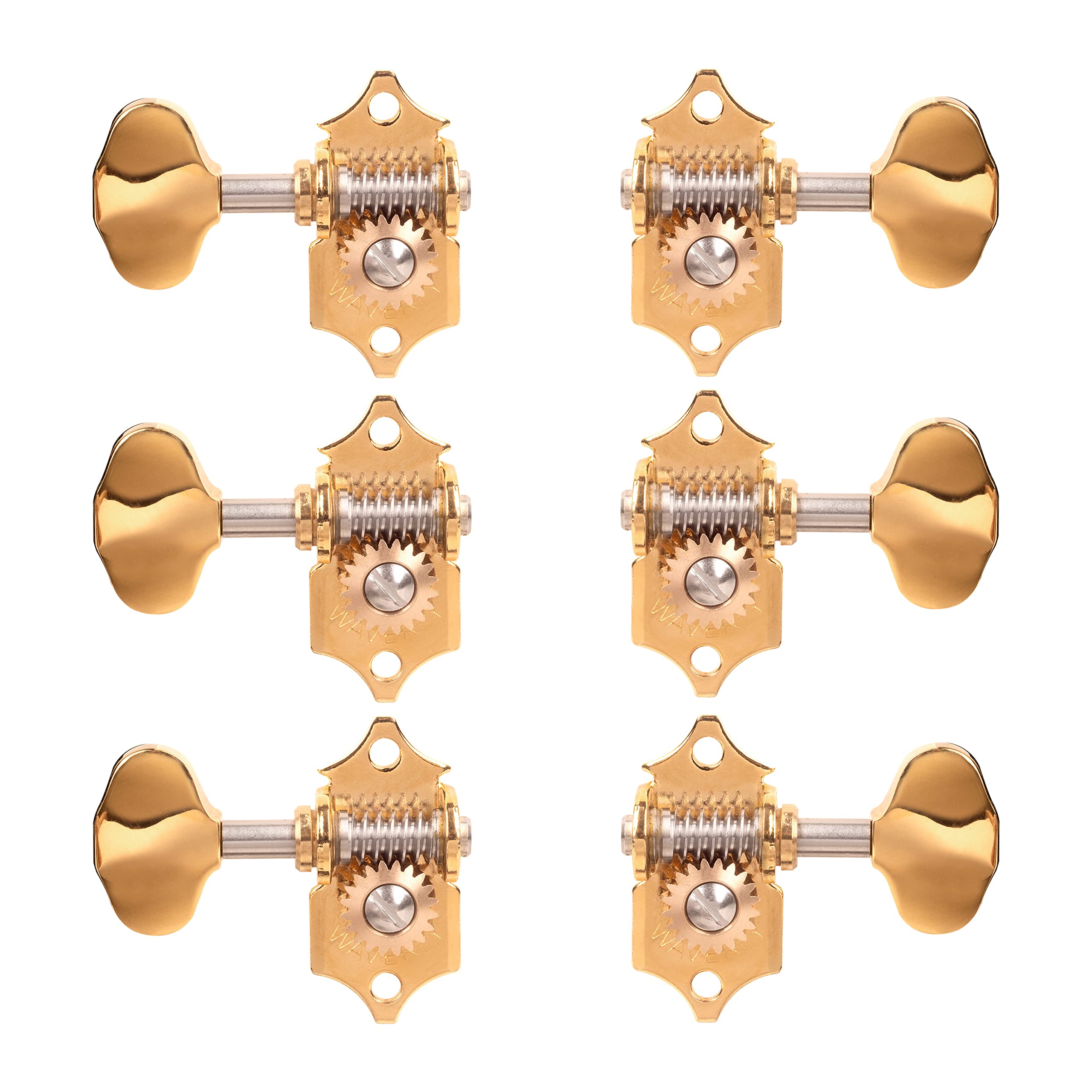 Amazon.com: Waverly High Ratio Guitar Tuners with Butterbean Knobs 