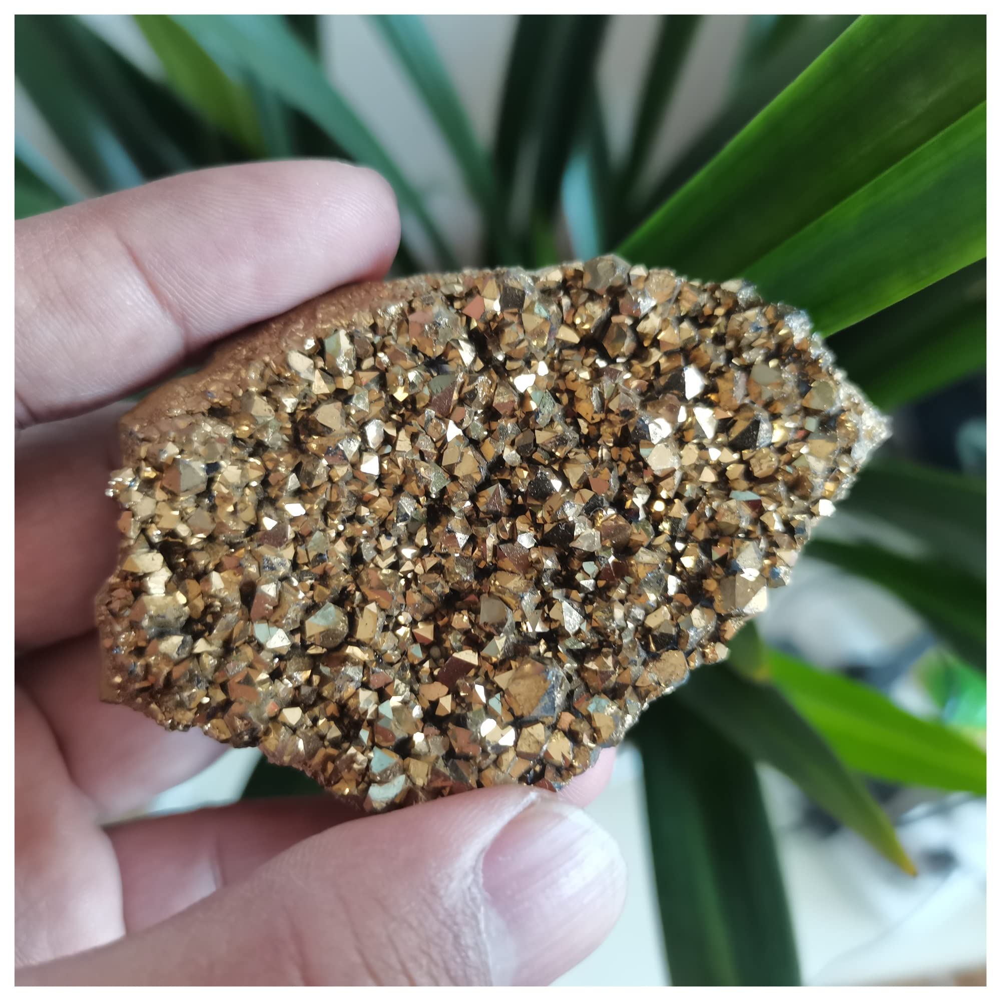 Cristal naturel brut 100g galvanoplastie naturelle grappe de cristal d'or grappe de géode de titane bricolage matériaux de pierre nue fabrication de bijoux 1pc décoration décoration d'intérieur