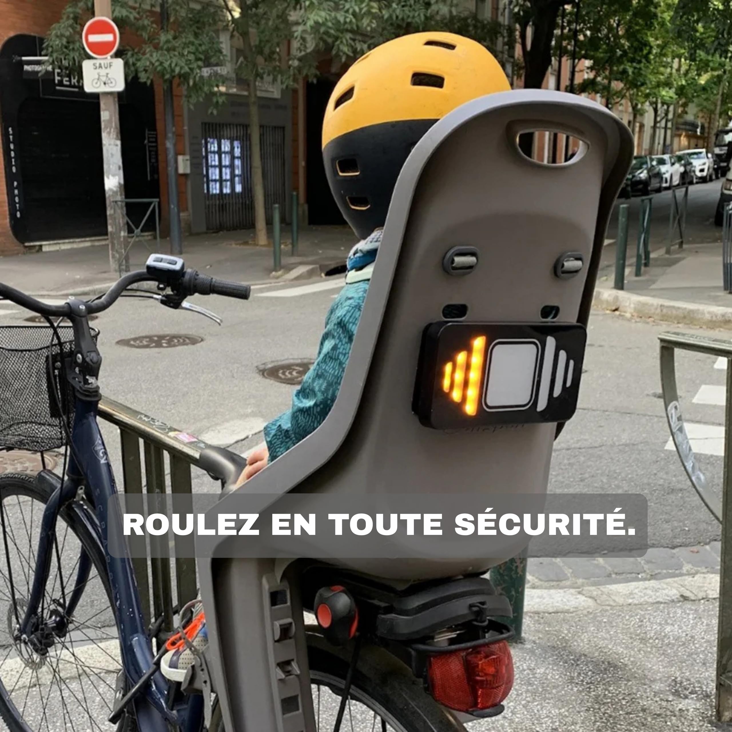 Clic-Light V2 – Clignotant Vélo LED avec Feu Arrière, Stop, Position et Détresse | Module de Signalisation Lumineux Intelligent Haute Visibilité 400m | Moto, Trottinette, Enfant et Adulte