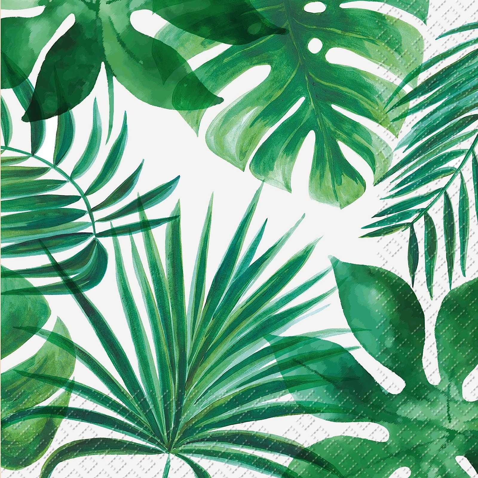 Leaf Leaves 3 ply Printed Paper Napkin by Stewo / 20 Pack - 33x33cm