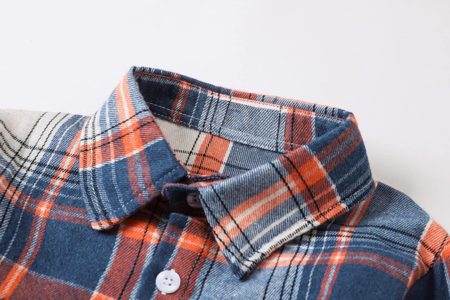 SANGTREE Mens Boys Plaid Shirt Long Sleeve Button Kenya Ubuy