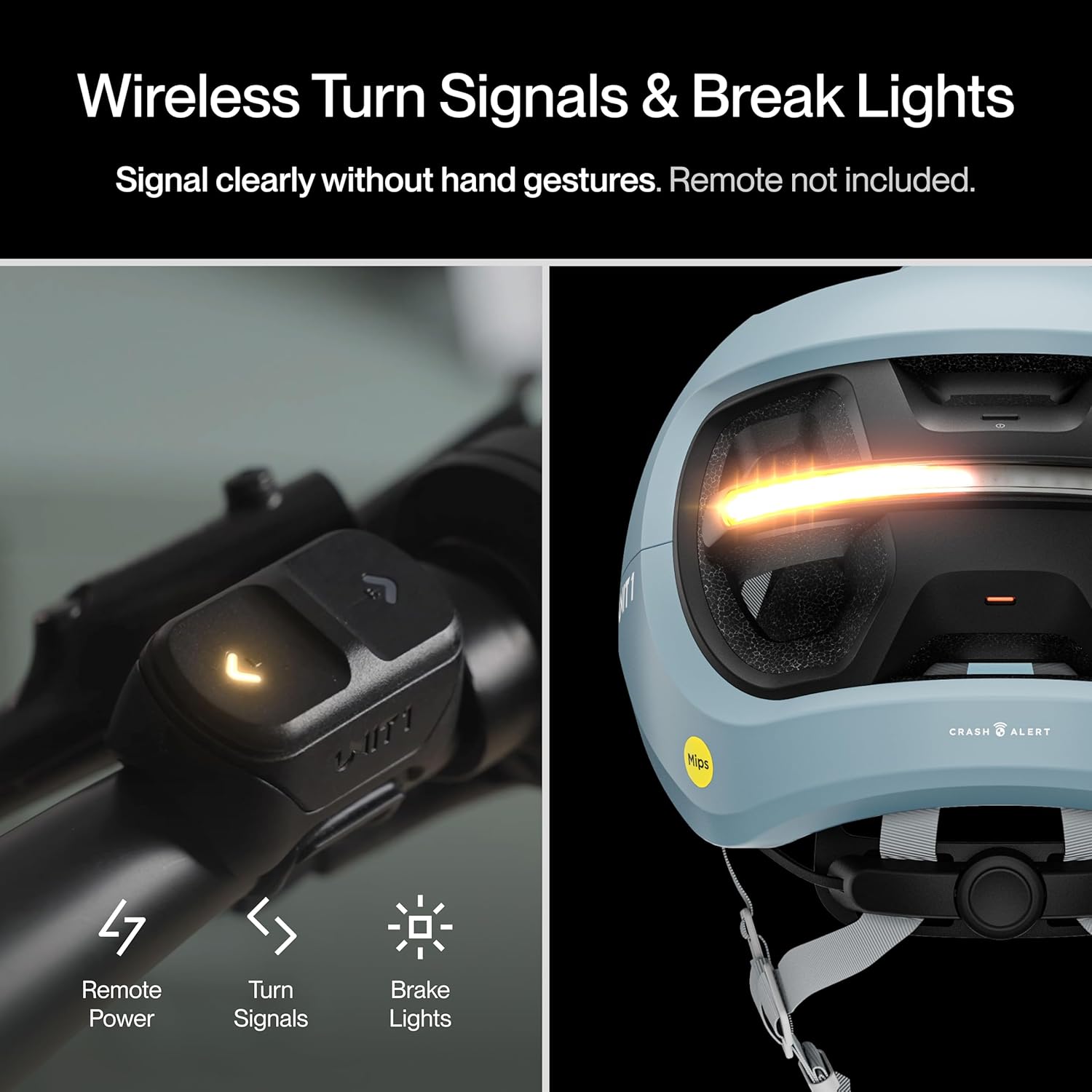 AURA Smart E-Bike Helmet with MIPS Safety, NTA-8776 Certified for 28mph, Integrated 500 Lumen LED Lights, Crash Detection, Turn Signals and Automatic Brake Light