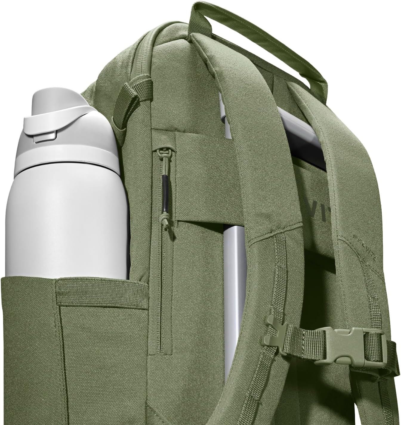 BREVITE - The Jumper - Compact Camera Backpacks for Photographers - A Minimalist & Travel-friendly Photography Backpack Compatible With Both Laptop & DSLR Accessories 18L (Pine Green) - Image 4