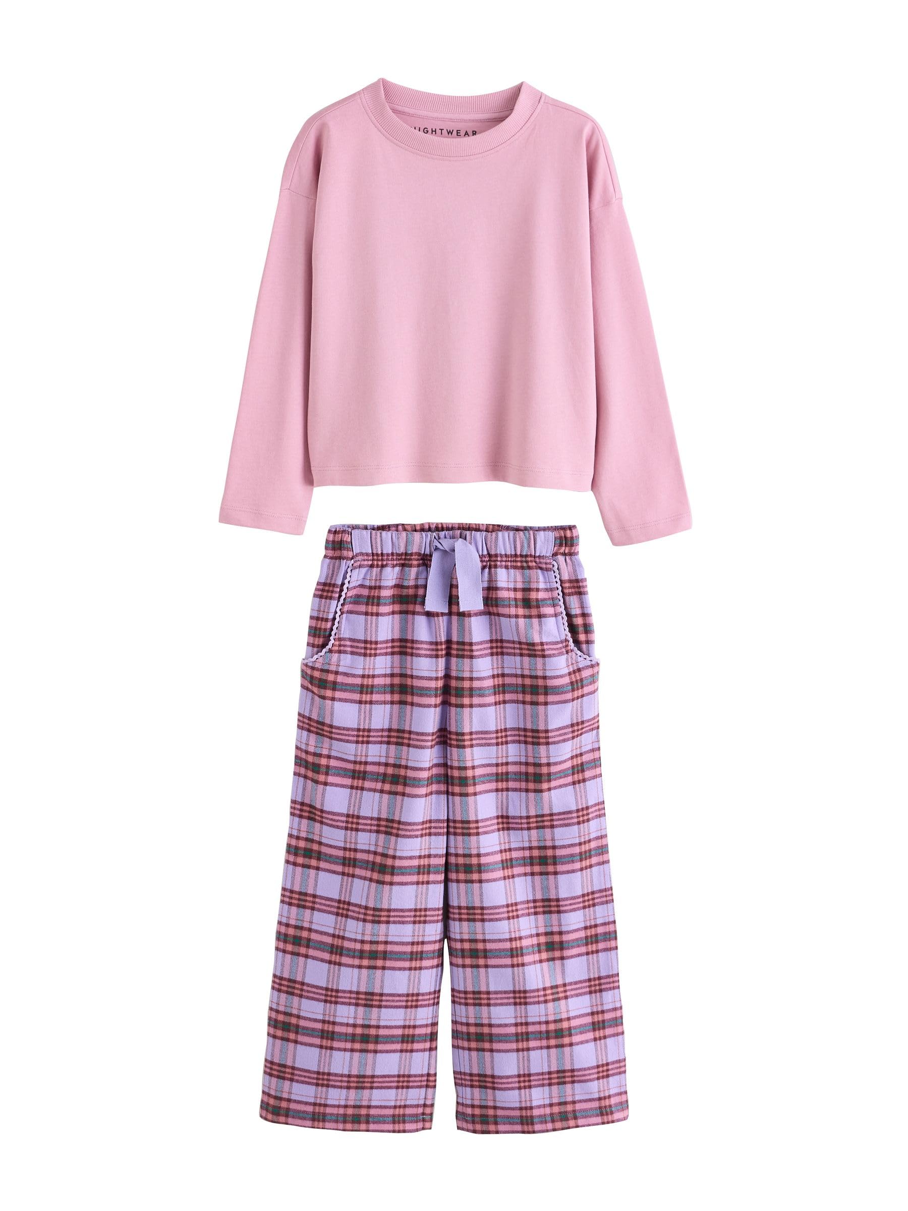 NEXT Fille Bas de Pyjama tissé, Lot de 2