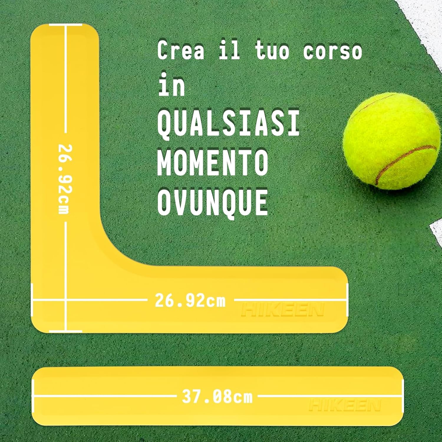 BOOSTEADY Kit di Marcatori per le Linee del Campo Anti-scivolo e Resistenti al Vento 28 Pezzi o 84 Pezzi, Campo di Rete per Pickleball per Campi all'aperto e al Coperto